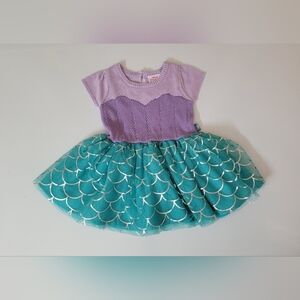 Disney Princess The Little Mermaid Ariel Sweater Dress Size 12 months